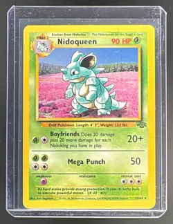 Nidoqueen 1999 Pokemon Jungle #23/64 - Image 1