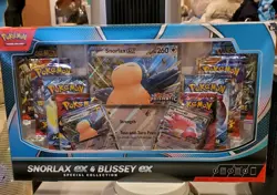 Pokemon Trading Card Game Snorlax ex and Blissey ex Special Collection Box - Image 1