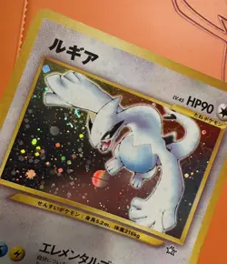 Pokemon Tcg Lugia Neo Genesis #249 Holo Rare Japanese Edition - Image 5