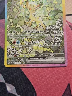 Leafeon ex 144/131 Prismatic Evolutions SIR ALT ART Rare Pokemon TCG 💎 MINT - Image 4
