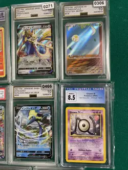 Lot Of 11x Pokemon Slabs (incl. 8x 10’s) - Image 3