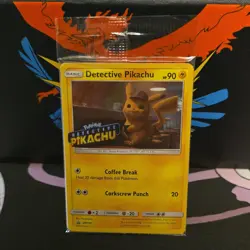 Pokemon TCG Detective Pikachu Promo Sealed Pack English Detective Pikachu - Image 1