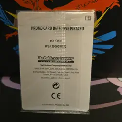 Pokemon TCG Detective Pikachu Promo Sealed Pack English Detective Pikachu - Image 2