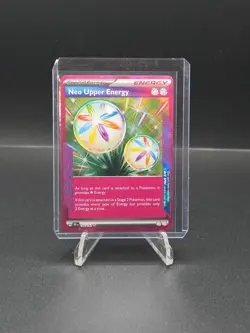 Pokemon TCG Neo Upper Energy 162/162 SV05: Temporal Forces Ace SPEC Rare Holo - Image 1