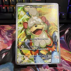 Hisuian Growlithe 181/167 (NM) | Twilight Masquerade | Pokemon TCG - Image 1