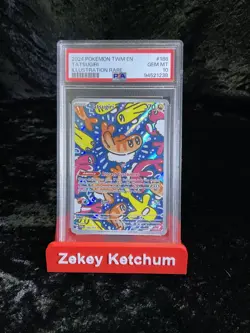 Pokemon Tatsugiri 186/167 PSA 10 Twilight Masquerade - Image 1