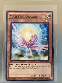 Yugioh! Majestic Dragon - LC5D-EN012 - Common - 1st Edition Near Mint, English - Image 1