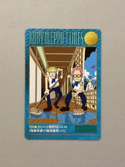 "Koby Meppo Times" One Piece Bandai Visual Adventure Card (#150) - Image 1