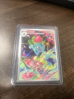 Ivysaur Illustration Rare 134/132 Near Mint Mega Evolution Pokemon TCG English - Image 1