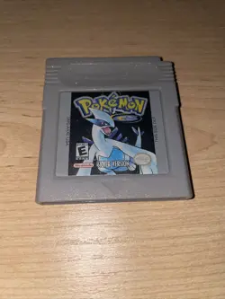 Pokemon Silver Version (Nintendo Game Boy Color, 2000) - AUTHENTIC, NEW BATTERY! - Image 1