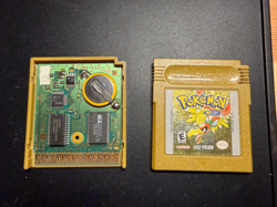 Pokemon Gold Version (Nintendo Game Boy Color, 2000) GBC Authentic New Battery 45496731212 - Image 2