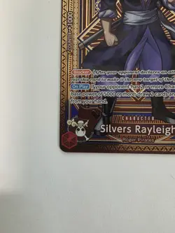 Silvers Rayleigh OP09-005 R SP One Piece Card Game A Fist of Divine Speed M/NM - Image 5