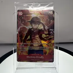 Sealed Monkey.D.Luffy ST10-006 SR Treasure Booster Set Promo One Piece Card Game - Image 1