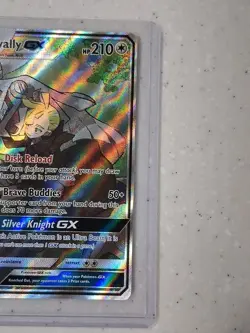 Pokemon TCG Silvally GX Cosmic Eclipse Holo Card 227/236 Full Art Ultra Rare - Image 3