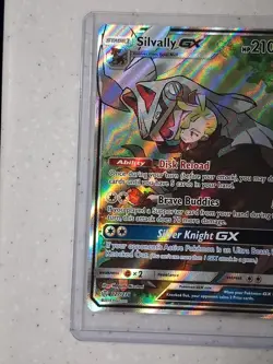 Pokemon TCG Silvally GX Cosmic Eclipse Holo Card 227/236 Full Art Ultra Rare - Image 4