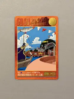 "Go Go Jango!!" One Piece Bandai Visual Adventure Card (#162) - Image 1