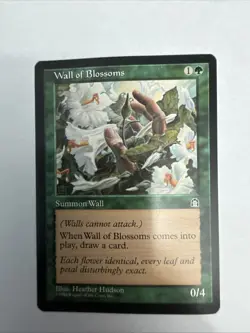 MTG 4x Wall of Blossoms Stronghold Set Uncommon Magic The Gathering - Image 4