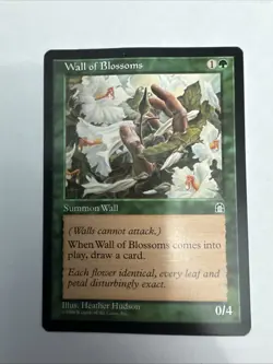 MTG 4x Wall of Blossoms Stronghold Set Uncommon Magic The Gathering - Image 5