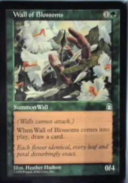 Wall of Blossoms - Stronghold: #125, Magic: The Gathering Lp R112 - Image 1