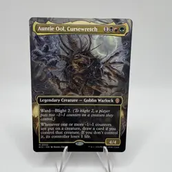 Auntie Ool, Cursewretch (Borderless) Commander: Lorwyn Eclipsed Regular - Image 1