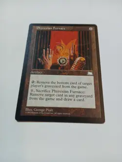 Magic The Gathering Phyrexian Furnace Weatherlight LP/NM Condition. ●206 - Image 5