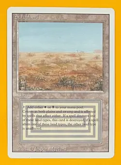 MTG SCRUBLAND Revised (OldManMTG 013-227) - Image 1