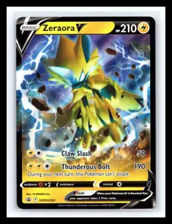💥 Pokemon TCG Zeraora V SWSH263 SWSH: Sword & Shield Promo Cards Holo - Image 1