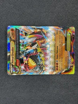 Pokemon TCG Primal Groudon EX Full Art Ultra Rare Card 86/160 NM [A] - Image 2