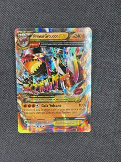 Pokemon TCG Primal Groudon EX Full Art Ultra Rare Card 86/160 NM [A] - Image 3