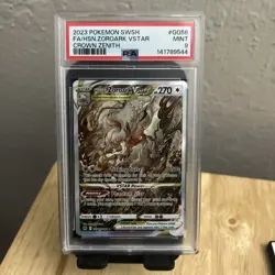 Hisuian Zoroark VSTAR GG56 PSA 9 Mint Crown Zenith Pokemon 2023 EN - Image 1