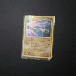 Lucario LV.30 3/11 Holo Rare Diamond & Pearl Trainer Kit Promo Pokemon TCG - Image 2
