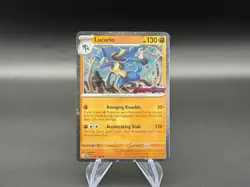 Lucario - Stamped Cosmos Holo - 114/198 Scarlet & Violet Promo - Pokemon TCG - Image 1