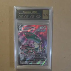 RAYQUAZA VMAX TG20/TG30 HOLO RARE VMAX SILVER TEMPEST TRAINER GALLERY POKEMON - Image 1