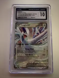 Lugia ex 017/034 CGC 10 Gem Mint - TCG Classic Holo - Pokemon 2023 - Image 1