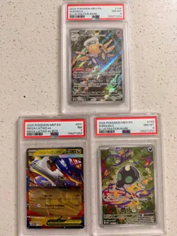 Pokemon TCG Mega Latias ex Box Promo 011 Mega Evolution PSA 7 - Image 1