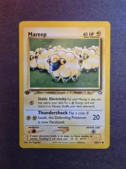 Pokemon TCG - MAREEP - 1ST EDITION - 65/111 - NEO GENESIS (2000) - WOTC - NM - Image 1