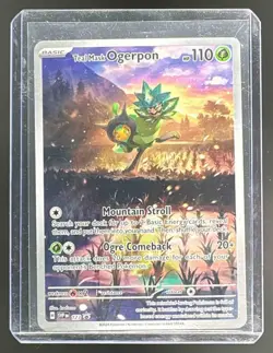 Teal Mask Ogerpon 2023 Pokemon SV Black Star Promos - SVP EN #123 - Image 1