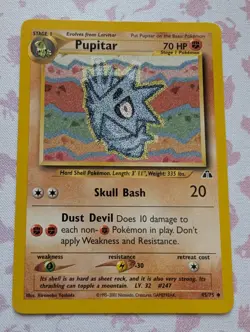 Pupitar 45/75 Neo Discovery - English - Pokemon TCG - WOTC - Image 1