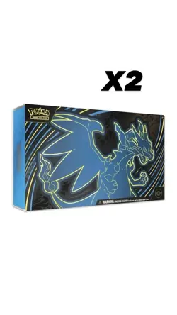 Pokemon TCG Mega Charizard X EX Ultra Premium Collection UPC SEALED (Lot of 2) - Image 1