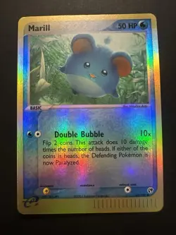 Marill Common Reverse Holo Sandstorm 68/100 LP Pokemon TCG - Image 1