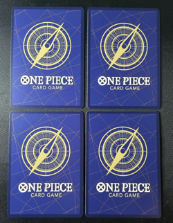 One Piece TCG OP13-028 Shanks SR Playset of 4 Carrying On His Will English NM - Image 2