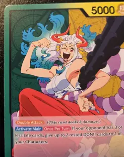 Yamato OP06-022 Leader Wings Of The Captain One Piece Card Game - Image 2