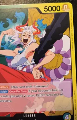 Yamato OP06-022 Leader Wings Of The Captain One Piece Card Game - Image 3