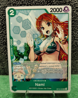 ONE PIECE TRADING CARD NAMI OP10-033 UC ODYSSEY/STRAW HAT CREW - Image 1