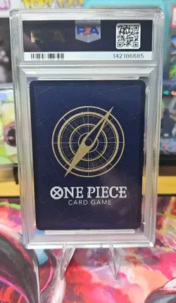 One Piece Honesty Impact (Alt Art) OP11-018 A Fist of Divine Speed Foil PSA 10 - Image 2