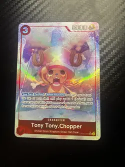 One Piece Two Legends Tony Tony Chopper OP08-007 Parallel Alternate Alt Art NM - Image 1