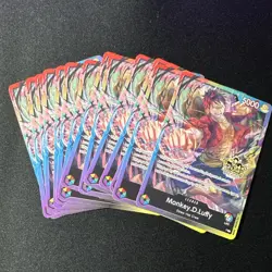 ONE PIECE TCG MONKEY D. LUFFY RARE 3RD ANNIVERSARY PROMO ALT ART NM - Image 1