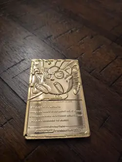 Pokemon Jigglypuff 23 Karat Gold Plated Special Edition Trading Card and Case! - Image 2