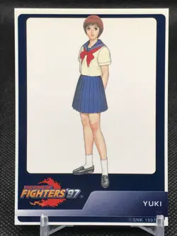 YUKI THE KING OF FIGHTERS '97 SNK Trading Cards Gamest Rare - Image 1