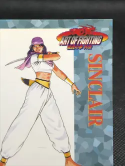SINGLAIR ART OF FIGHTING SNK Trading Cards Gamest Rare JAPAN 1996 - Image 5